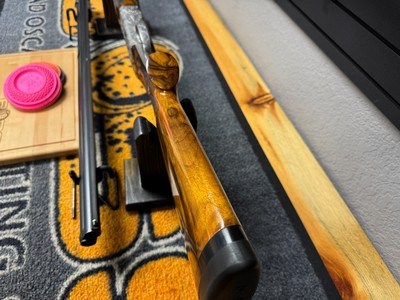 Custom John Ramagli Commissioned Krieghoff K80 RT w/Full Tube Set, Removable Trigger, Carrier Barrel, 3 Stocks, and 2 Cases - Image 10 of 20