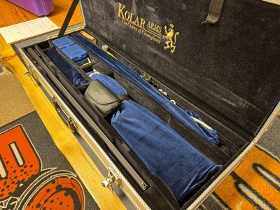 Custom John Ramagli Commissioned Krieghoff K80 RT w/Full Tube Set, Removable Trigger, Carrier Barrel, 3 Stocks, and 2 Cases - Image 13 of 20