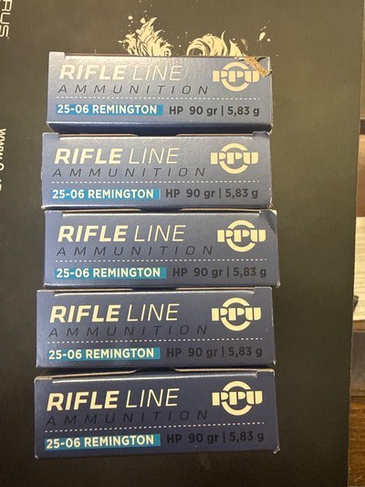 100 rounds 25-06 90 Gr PPU - Image 2 of 2