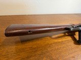 Savage 99 Takedown .303 SPlain walnut forend and straight grip buttstock ending with a factory buttplate.Plain walnut forend and straight grip buavage - 12 of 19