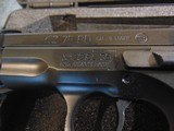 CZ 75 BD 50th Anniversary – Model K217335 – 9mm DA/SA Decocker – 4.6