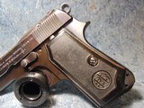 Beretta M1934 – 9mm Corto/.380 ACP, 1948 Mfr, Italian Made, Threaded Barrel, Good Condition, C&R Eligible - 3 of 18