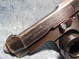 Beretta M1934 – 9mm Corto/.380 ACP, 1948 Mfr, Italian Made, Threaded Barrel, Good Condition, C&R Eligible - 2 of 18