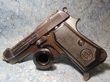 Beretta M1934 – 9mm Corto/.380 ACP, 1948 Mfr, Italian Made, Threaded Barrel, Good Condition, C&R Eligible - 1 of 18