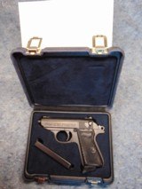 Walther PPK/S — .32 ACP — Factory New — Black
