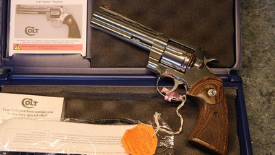 Factory New Colt Python .357 Mag, 5