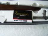 Browning A-Bolt 22 NIB W/Paperwork - 2 of 4