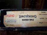 Browning Safari Rifle 338 Win Mag LNIB 1965 - 5 of 5