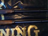 Browning Model 1886 Grade I and Hi-Grade Rifle Same Serial Number Set 45-70 - 3 of 6