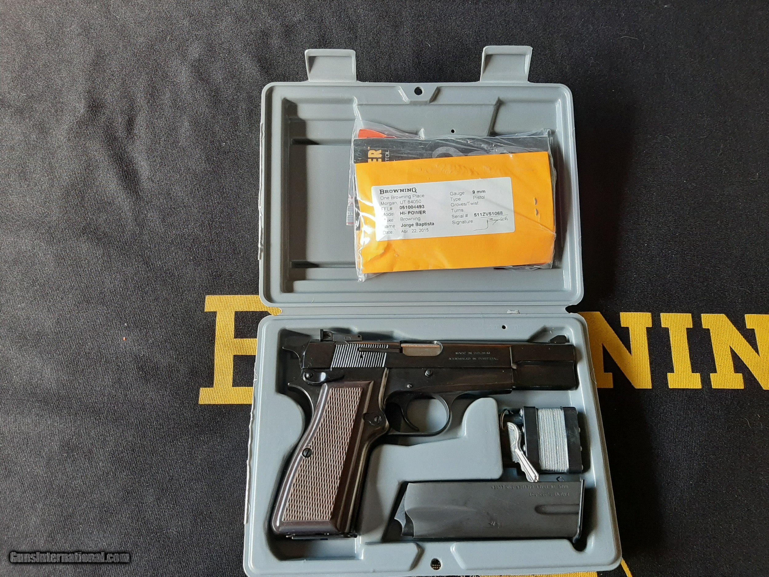 Browning Hi Power 9MM NIC