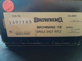 Browning B-78 45-70 NIB - 8 of 8