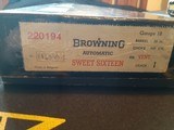 Browning Sweet Sixteen NIB 1961 - 8 of 8
