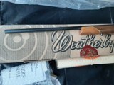Weatherby Mark XXII Dlx 17 HMR Anschutz NIB - 7 of 7