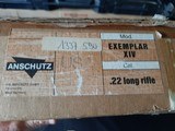 Anschutz Exemplar 22 LR 14" Barrel LNIB - 7 of 7