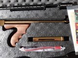 Auto Ordnance Thompson 1927A-1 Gold NIC - 4 of 8