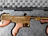 Auto Ordnance Thompson 1927A-1 Gold NIC - 3 of 8