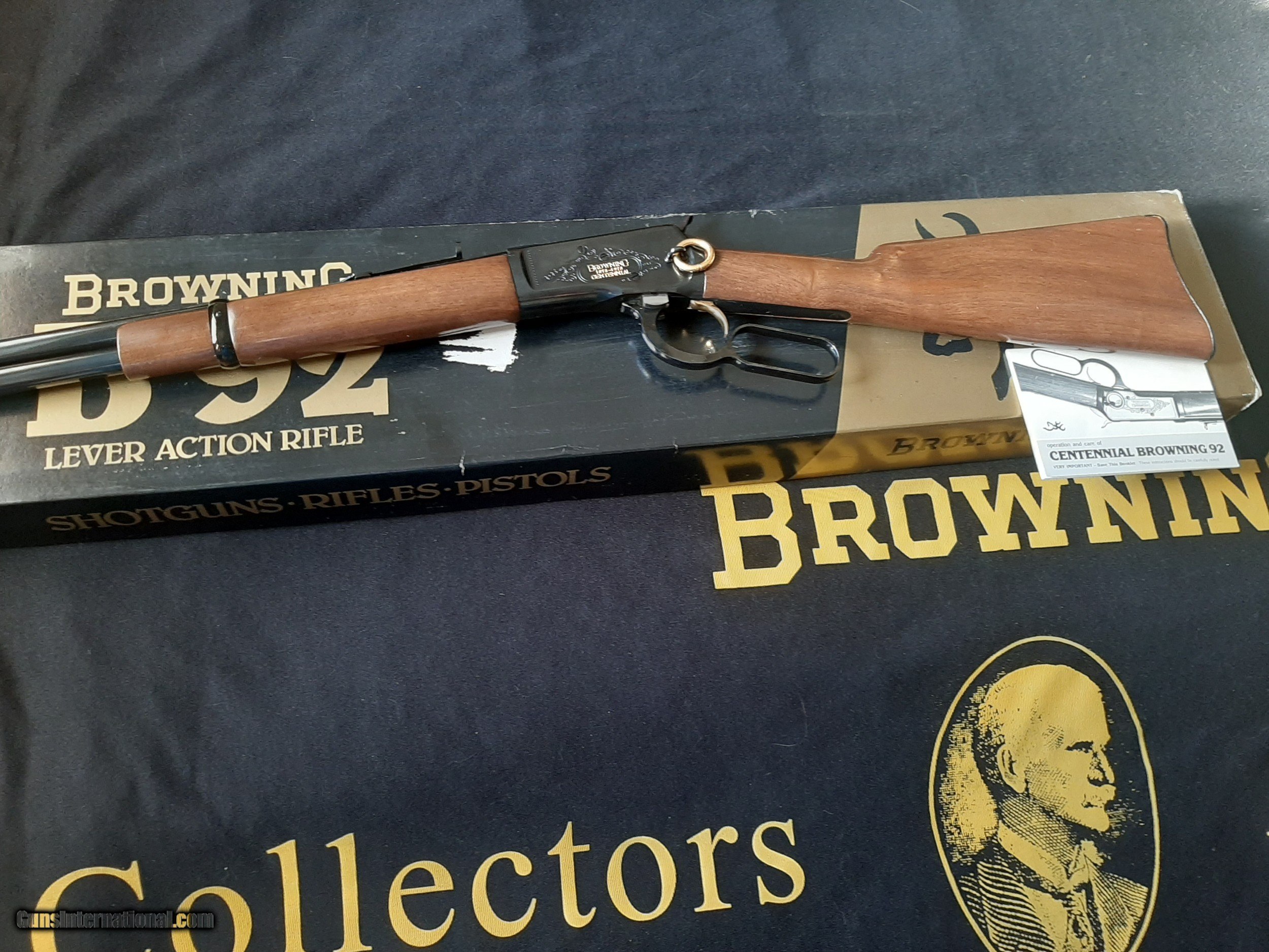 Browning B 92 44 Mag Centennial Nib