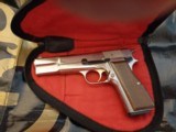 Browning Hi Power 9MM Nickel/Silver Chrome - 5 of 5