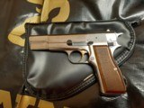 Browning Hi Power 9MM Nickel/Silver Chrome - 3 of 5