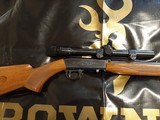 Browning Belgium Grade I SA 22LR W/ scope - 1 of 6