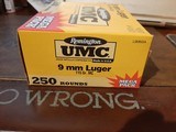 Remington UMC 9MM 250 Rds Value Pack - 2 of 2
