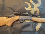 Browning Grade I Belgium 22 SA W/Browning 4X Scope - 3 of 8