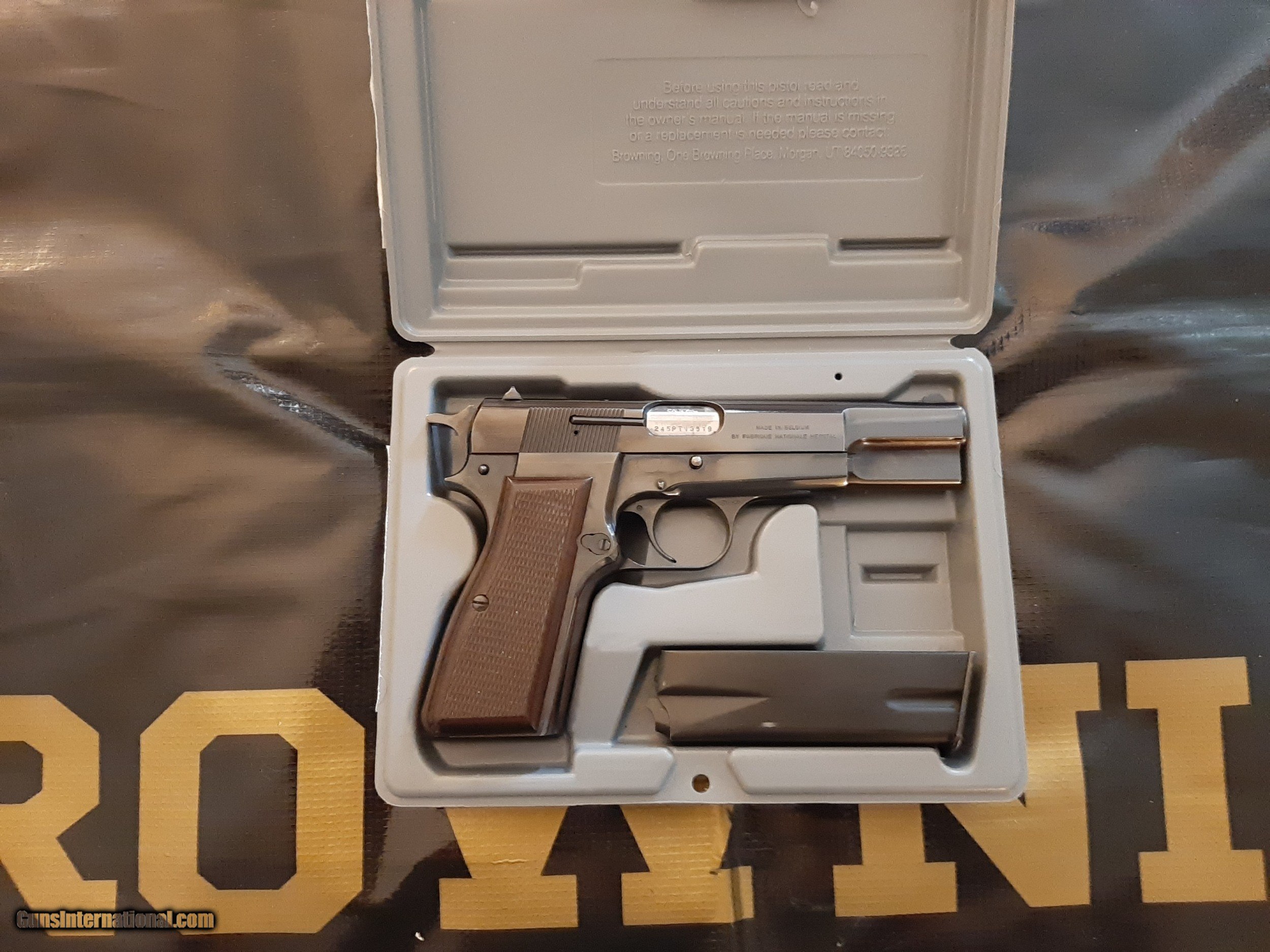 Browning Hi Power 9MM NIC