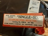 Ruger New Model Super Single Six Liberty LNIB - 6 of 6