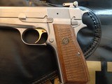Browning Hi Power 9MM Silver Chrome 1981 - 4 of 5