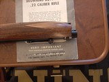 Browning Bar Grade I 22 Short W/S 1st Yr Airways Case - 4 of 9