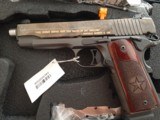 Sig Sauer 1911 45 Black Gold Texas Edition NIC - 3 of 6