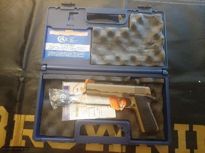 Colt 1911 Talo 45 Burnt Bronze Cerakote NIC