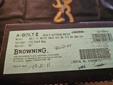 Browning A-Bolt II White Gold Medallion 375 H & H NIB - 7 of 7