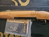 Browning X Bolt Medallion Maple 270 Win NIB - 6 of 8