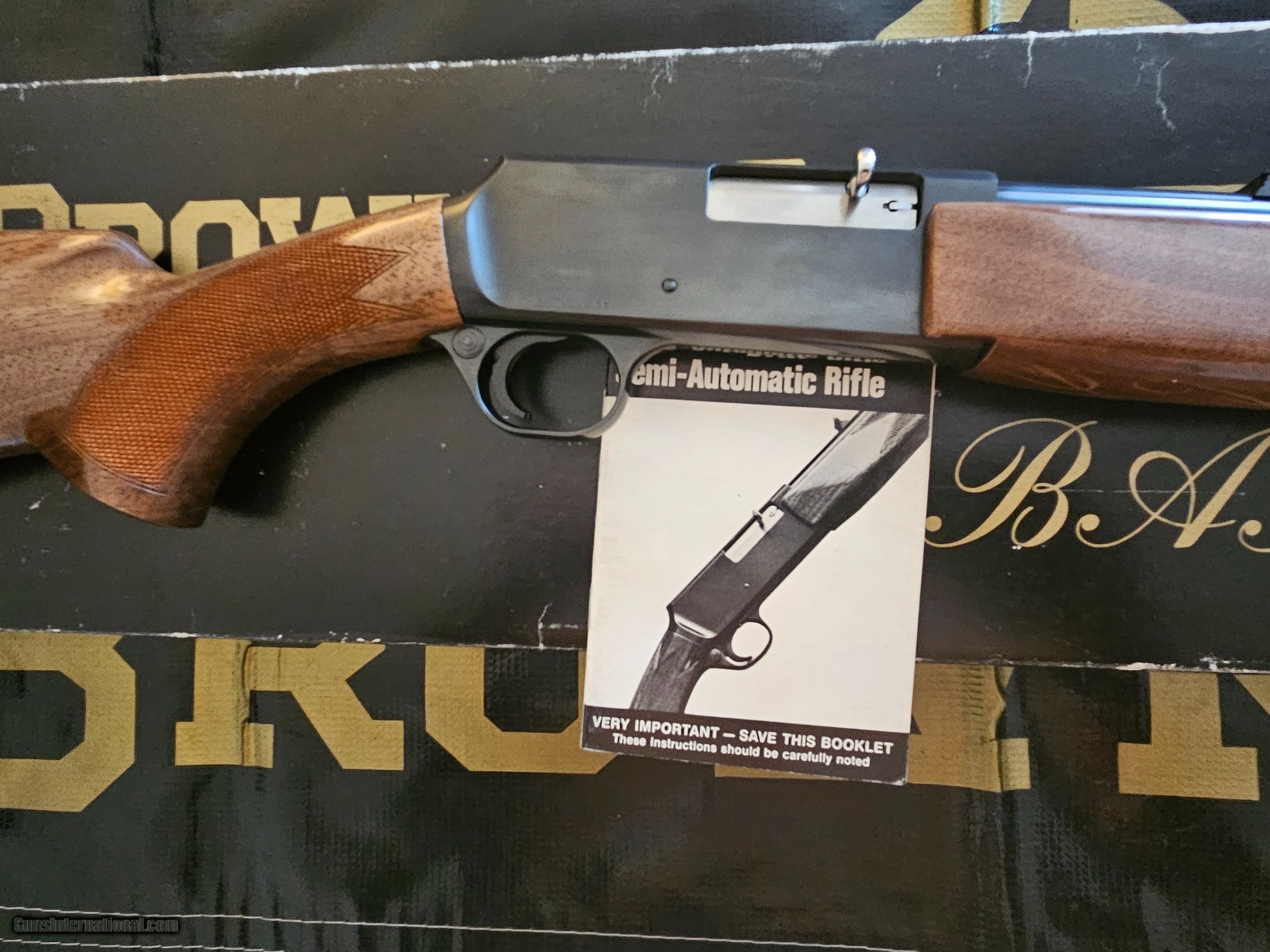 Browning Bar Grade I 22LR Ist Year NIB