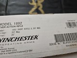 Winchester Model 1892 357 Short Rifle NIB - 6 of 7