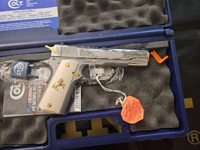 Colt Talo Brushed Stainless Steel 45ACP NIC