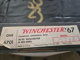 Winchester Model 94 30-30 Canadian Centennial Rifle NIB - 9 of 9