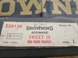 Browning A-5 Sweet Sixteen Belgium W/Box - 13 of 13