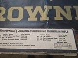 Jonathon Browning Mountain Rifle .50Cal NIB - 13 of 13