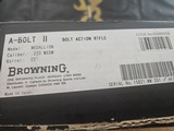 Browning A-Bolt II 223WSSM NIB - 12 of 12