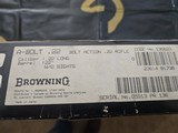 Browning A-Bolt 22LR NIB - 12 of 12