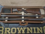 Browning Grade III Fighting Cocks Funken 2 Barrel Set