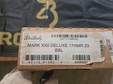 Weatherby Mark XXII DLX 17HMR NIB Anschutz - 18 of 18
