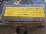 Colt Sauer Sporting Rifle 243 LNIB - 19 of 19