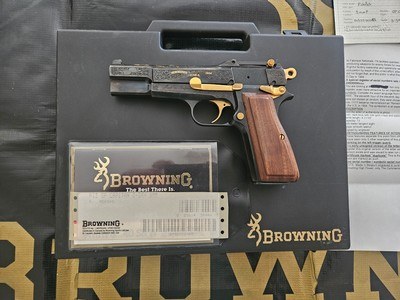 Browning Commerative Hi Power D-Day NIC
