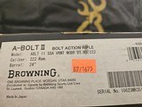 Browning A-Bolt II 222 Varmint LNIB - 10 of 11