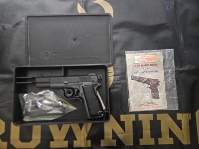 Indian Ordnance Factory (Browning Clone) 9mm NIC