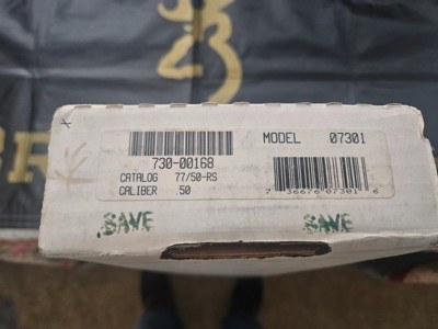 Ruger M77 .50 Cal Blackpowder NIB - Image 9 of 9