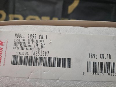 Marlin Model 1895 44-40 Century Limited NIB - Image 11 of 11